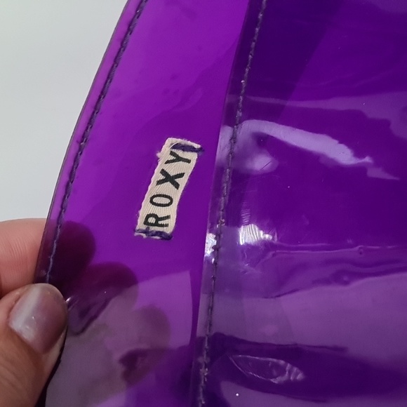 Thick jelly plastic roxy bag beach bag - Picture 5 of 6